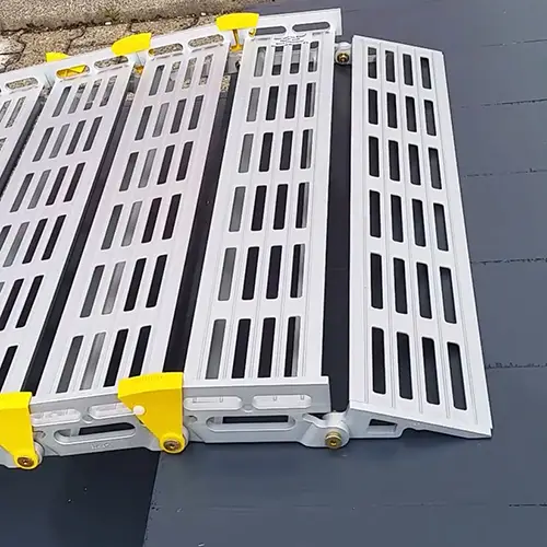 Roll-A-Ramp Standard Auffahrt oben