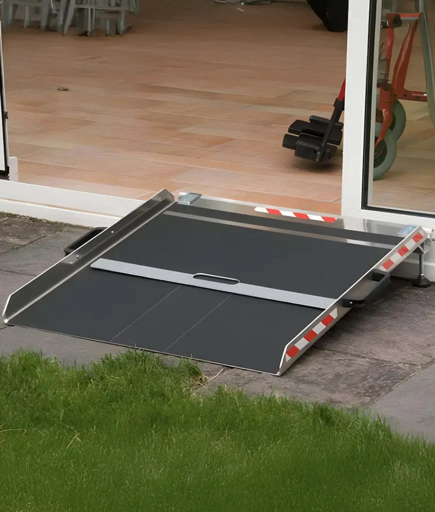 Barrierefreie Rollstuhlrampe BTR Basis