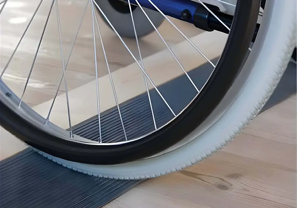 Barrierefreie Rollstuhlrampe HD Gummirampe