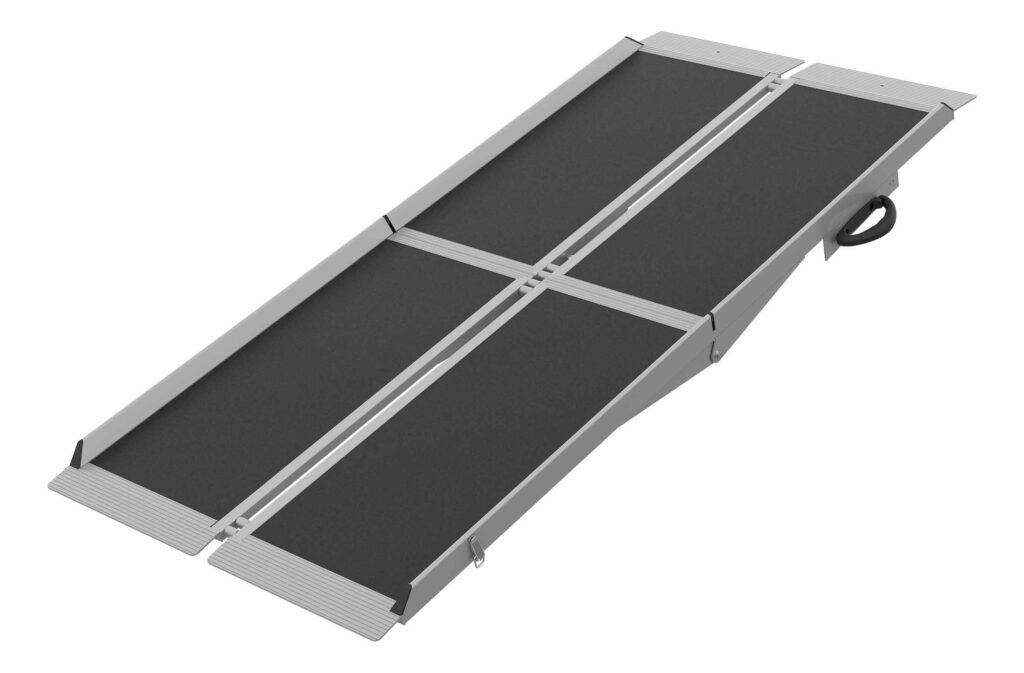 Barrierefreie Rollstuhlrampe Broadband DEFRAG