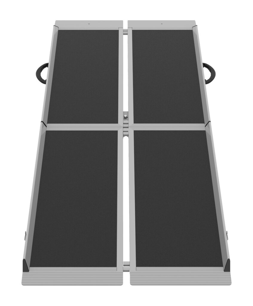 Barrierefreie Rollstuhlrampe Broadband DEFRAG