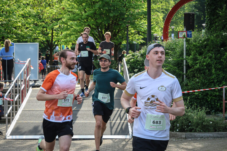 Barrierefreie Rollstuhlrampe am Campuslauf TU Dortmund